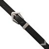 imageLucky Brand Womens Fashion Leather Belt  Stylish  Trend  Classic  Modern  Jean  Pant  Skirt  DressDiamond Buckle  Black