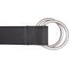 imageLucky Brand Womens Fashion Leather Belt  Stylish  Trend  Classic  Modern  Jean  Pant  Skirt  DressDouble Ring Pullback  Black