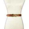 imageLucky Brand Womens Fashion Leather Belt  Stylish  Trend  Classic  Modern  Jean  Pant  Skirt  DressEquestrian  Tan