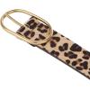 imageLucky Brand Womens Fashion Leather Belt  Stylish  Trend  Classic  Modern  Jean  Pant  Skirt  DressHaircalf  Leopard