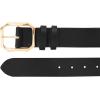 imageLucky Brand Womens Fashion Leather Belt  Stylish  Trend  Classic  Modern  Jean  Pant  Skirt  DressHigh Shine  Black