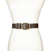 imageLucky Brand Womens Fashion Leather Belt  Stylish  Trend  Classic  Modern  Jean  Pant  Skirt  DressHigh Shine  Brown