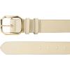 imageLucky Brand Womens Fashion Leather Belt  Stylish  Trend  Classic  Modern  Jean  Pant  Skirt  DressHigh Shine  Cream