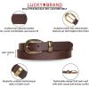 imageLucky Brand Womens Fashion Leather Belt  Stylish  Trend  Classic  Modern  Jean  Pant  Skirt  DressSculpted Buckle  Blush Pink