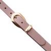 imageLucky Brand Womens Fashion Leather Belt  Stylish  Trend  Classic  Modern  Jean  Pant  Skirt  DressSculpted Buckle  Blush Pink