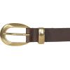 imageLucky Brand Womens Fashion Leather Belt  Stylish  Trend  Classic  Modern  Jean  Pant  Skirt  DressSculpted Buckle  Brown