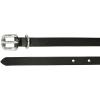 imageLucky Brand Womens Fashion Leather Belt  Stylish  Trend  Classic  Modern  Jean  Pant  Skirt  DressSkinny Roller  Black