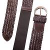 imageLucky Brand Womens Fashion Leather Belt  Stylish  Trend  Classic  Modern  Jean  Pant  Skirt  DressWide Braid  Brown