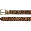 imageLucky Brand Womens Leather Belt  Leather  Trend  Stylish  Classic  Modern  Jeans  Pants  Skirt  DressLeather Reversible  BrownLeopard