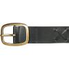 imageLucky Brand Womens Leather Belt  Leather  Trend  Stylish  Classic  Modern  Jeans  Pants  Skirt  DressRivet Studded  Black