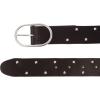 imageLucky Brand Womens Studded Leather Belt  Stylish  Classic  Modern  Jeans  Pants  Skirt  DressCenter Bar Studded  Black
