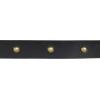 imageLucky Brand Womens Studded Leather Belt  Stylish  Classic  Modern  Jeans  Pants  Skirt  DressDomed Studded  Black