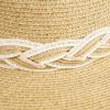 imageLucky Brand Womens Summer Straw Wide Brim Boater Panama Adjustable Hat One Size Fits MostStraw Boater  Natural