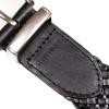 imageLucky Brand Womens WesternInspired Leather Belt  Classic  American Heritage  Casual  Vintage  CowboyBraided  Black