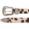 imageLucky Brand Womens WesternInspired Leather Belt  Classic  American Heritage  Casual  Vintage  CowboyHaircalf Western  Spotted Cow