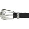 imageLucky Brand Womens WesternInspired Leather Belt  Classic  American Heritage  Casual  Vintage  CowboyWestern Buckle  Black