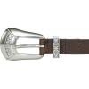 imageLucky Brand Womens WesternInspired Leather Belt  Classic  American Heritage  Casual  Vintage  CowboyWestern Buckle  Brown