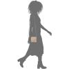 imageLucky Ruth Leather Crossbody BagSmoke Grey