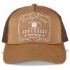 imageLucky Brand Trucker Hat  Snapback  Adjustable  Mesh Back  Baseball Cap  Golf  Fishing  American HeritageVintage Trucker  Toast