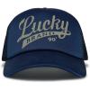 Lucky Print - Navy