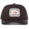 imageLucky Brand Trucker Hat  Snapback  Adjustable  Mesh Back  Retro  Baseball Cap  Golf  Fishing  American HeritageRabbit Foot  Black