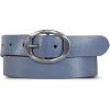 Sculpted Center Bar Buckle - Denim