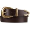 Textured Buckle - Brown