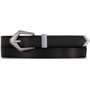 imageLucky Brand Womens Fashion Leather Belt  Stylish  Trend  Classic  Modern  Jean  Pant  Skirt  DressDiamond Buckle  Black