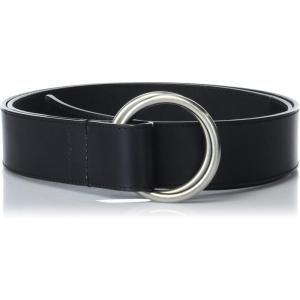 imageLucky Brand Womens Fashion Leather Belt  Stylish  Trend  Classic  Modern  Jean  Pant  Skirt  DressDouble Ring Pullback  Black