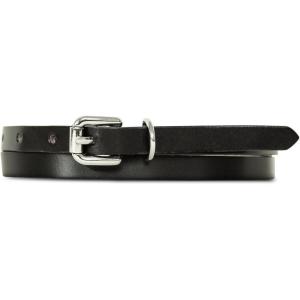 imageLucky Brand Womens Fashion Leather Belt  Stylish  Trend  Classic  Modern  Jean  Pant  Skirt  DressSkinny Roller  Black