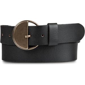 imageLucky Brand Womens Fashion Leather Belt  Stylish  Trend  Classic  Modern  Jean  Pant  Skirt  DressStatement Buckle  Black