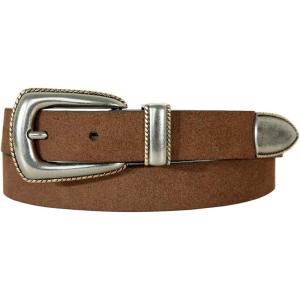 imageLucky Brand Womens WesternInspired Leather Belt  Classic  American Heritage  Casual  Vintage  CowboyWestern Suede  Cognac