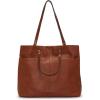 imageLucky Brand Jema Leather ToteWhiskey Multi