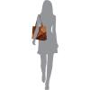 imageLucky Brand Jema Leather ToteWhiskey Multi
