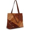 imageLucky Brand Jema Leather ToteWhiskey Multi