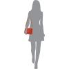 imageLucky Brand Womens Mara CrossbodyAurora Red Crossbody