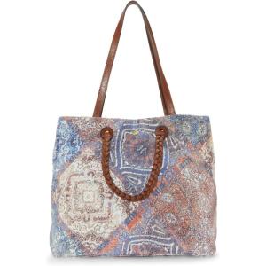imageLucky Brand Jema Leather ToteVintage Patch