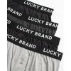 imageLucky Brand Boxers for Men  4 Pack Knitted Mens Underwear with Functional Fly  Classic Mens Boxers SXXLBlackHeather GreyJet