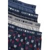 imageLucky Brand Boxers for Men  4 Pack Knitted Mens Underwear with Functional Fly  Classic Mens Boxers SXXLVintage IndigoStripeHeather GreyIndigo Print