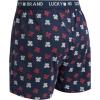 imageLucky Brand Boxers for Men  8 Pack Knitted Mens Underwear with Functional Fly  Classic Mens Boxers SXXLVintage IndigoStripeHeather GreyIndigo Print