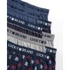 imageLucky Brand Boxers for Men  8 Pack Knitted Mens Underwear with Functional Fly  Classic Mens Boxers SXXLVintage IndigoStripeHeather GreyIndigo Print