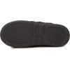 imageLucky Brand Boys Faux Wool Aline House Shoes for Kids Memory Foam SlippersBlackBlack