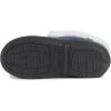 imageLucky Brand Boys Faux Wool Aline House Shoes for Kids Memory Foam SlippersBlueWhite