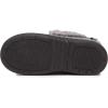 imageLucky Brand Boys Faux Wool Aline House Shoes for Kids Memory Foam SlippersGreyGrey