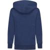 imageLucky Brand Boys Long Sleeve Fleece Full Zip Hoodie Comfortable Relaxed Fit with Front PocketsVintage Dark Denim Heather