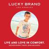 imageLucky Brand Boys Short Sleeve Graphic Crew Neck TShirt Soft Comfortable Relaxed FitCloud Dancer Puff