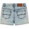 imageLucky Brand Girls Cuffed Jean Shorts Stretch Denim with 5 Pockets Mid to High Rise WaistIndigo MarbleHigh Waist