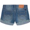 imageLucky Brand Girls Cuffed Jean Shorts Stretch Denim with 5 Pockets Mid to High Rise WaistRiley Ada