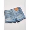 imageLucky Brand Girls Cuffed Jean Shorts Stretch Denim with 5 Pockets Mid to High Rise WaistRiley Christie