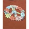 imageLucky Brand Girls Long Sleeve Graphic TShirt Tagless Cotton Tee with Fun DesignsCappuccino Cactus